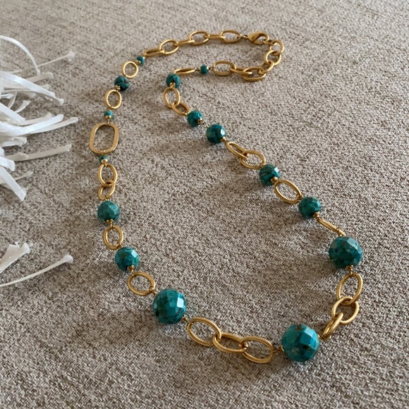 🪞long link gemstone necklace - Picture 6 of 15